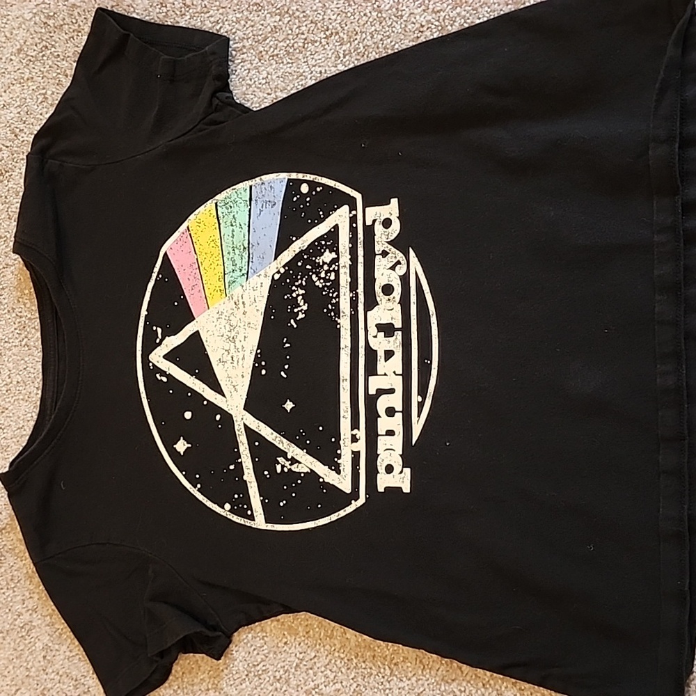 Pink Floyd Concert T-Shirt Childs‎ Size 18, Black